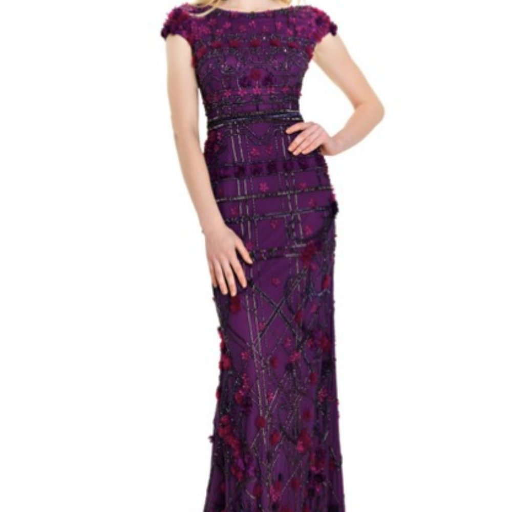Theia Amethyst  Formal Dress NWT